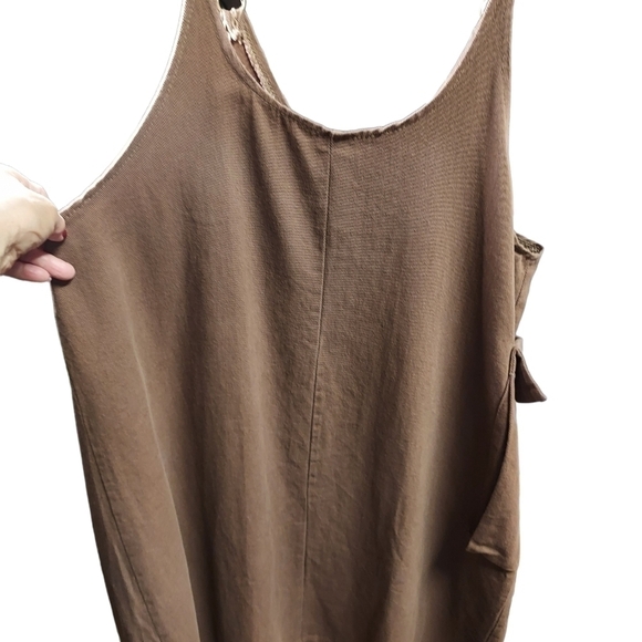 Flygo med brown denim jumper pocket right side NWT - Picture 8 of 8